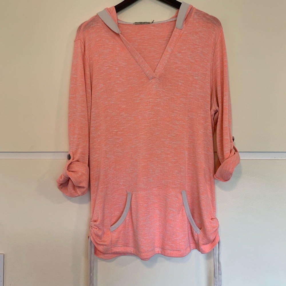Chance or Fate light pink hoodie sz. XL
